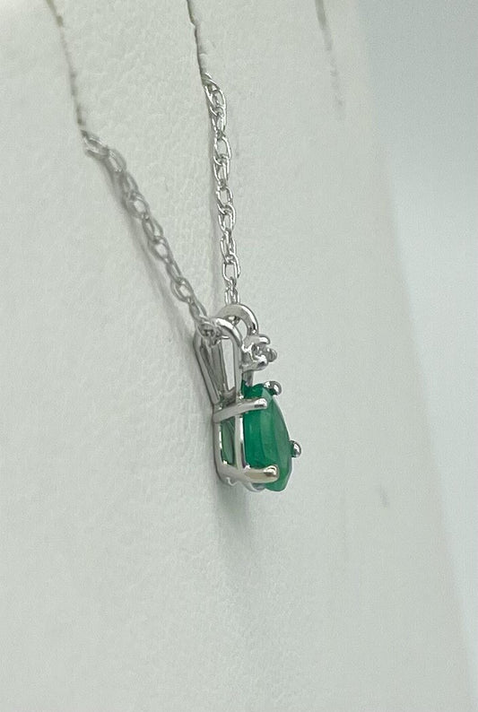 Petite Emerald Necklace