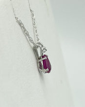Load image into Gallery viewer, Ruby &amp; Diamond Pendant