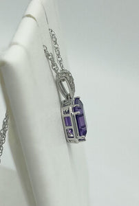 Large Amethyst Necklace