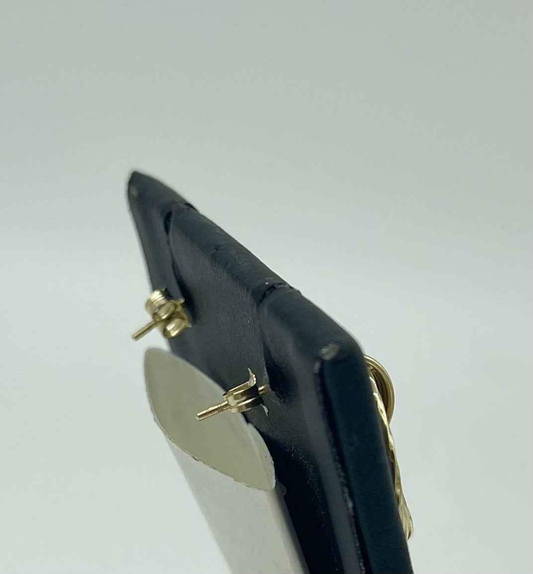 Textured Oval Earrings