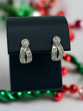 Load image into Gallery viewer, Diamond Omega Hoops