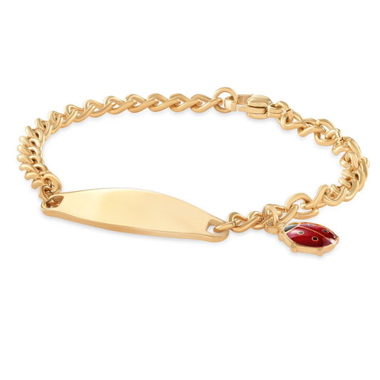 Ladybug First ID Bracelet