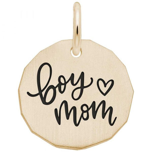 Boy Mom Charm