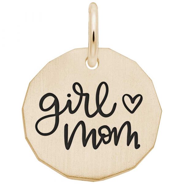 Girl Mom Charm