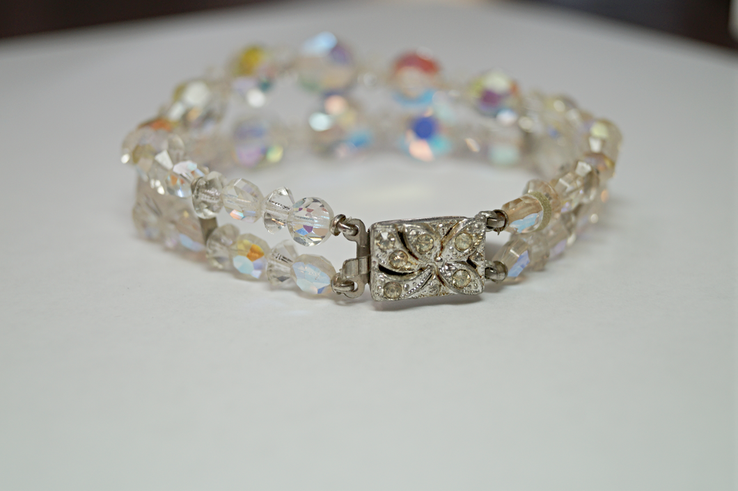 Crystal Double Strand Bracelet