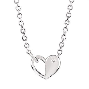 Open & Closed Heart Pendant