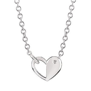 Open & Closed Heart Pendant