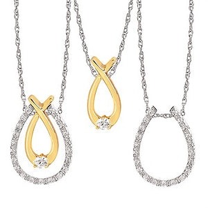 Teardrop Enhanceable Necklace