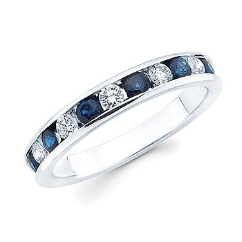 Gem & Diamond Anniversary Band