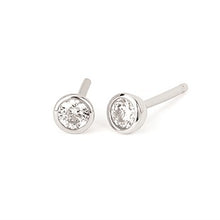 Load image into Gallery viewer, Bezel Gemstone Earrings