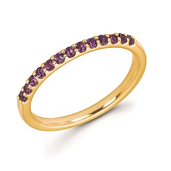 Birthstone Stackable Bands