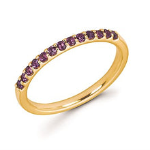 Load image into Gallery viewer, Birthstone Stackable Bands