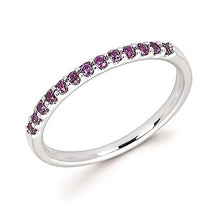 Load image into Gallery viewer, Birthstone Stackable Bands