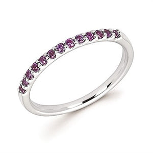 Birthstone Stackable Bands