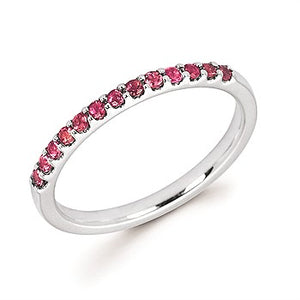 Birthstone Stackable Bands