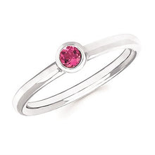 Load image into Gallery viewer, Bezel Gemstone Rings