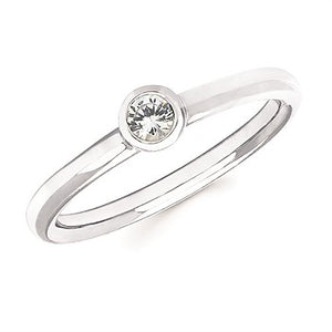 Bezel Gemstone Rings