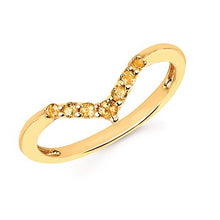 Load image into Gallery viewer, Birthstone Chevron Bands