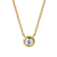 Load image into Gallery viewer, Bezel Gemstone Necklace