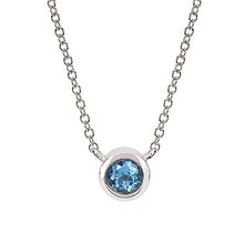 Load image into Gallery viewer, Bezel Gemstone Necklace