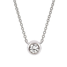 Load image into Gallery viewer, Bezel Gemstone Necklace