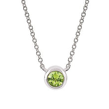 Load image into Gallery viewer, Bezel Gemstone Necklace