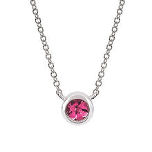 Load image into Gallery viewer, Bezel Gemstone Necklace