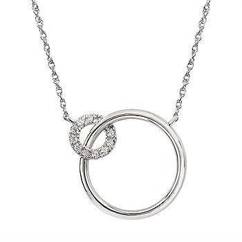 Linked Circle Necklace