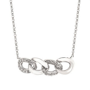 Linked Diamond Necklace