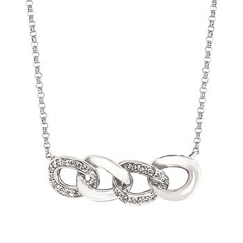 Linked Diamond Necklace