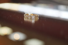 Load image into Gallery viewer, Fascinating 14K Yellow Gold Princess Cut Engagement Ring