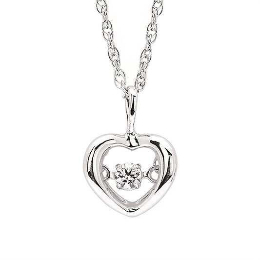 Shimmering Heart Pendant