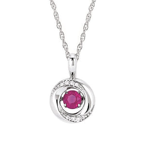 Shimmering Gem Stone Necklace