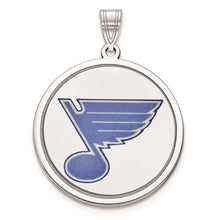 Load image into Gallery viewer, St. Louis Blues Picture Jewelry Disc Pendant