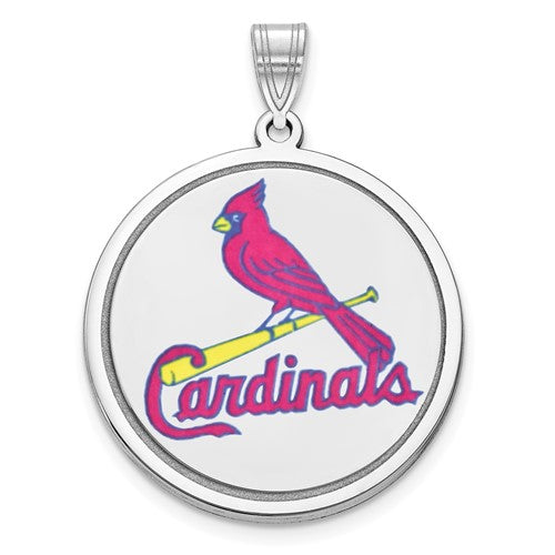 14kt Yellow Gold 3/8in St. Louis Cardinals STL Pendant 4Y044CRD