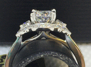 Vintage Style Engagement Ring