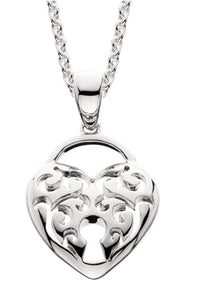 Lock Heart Necklace
