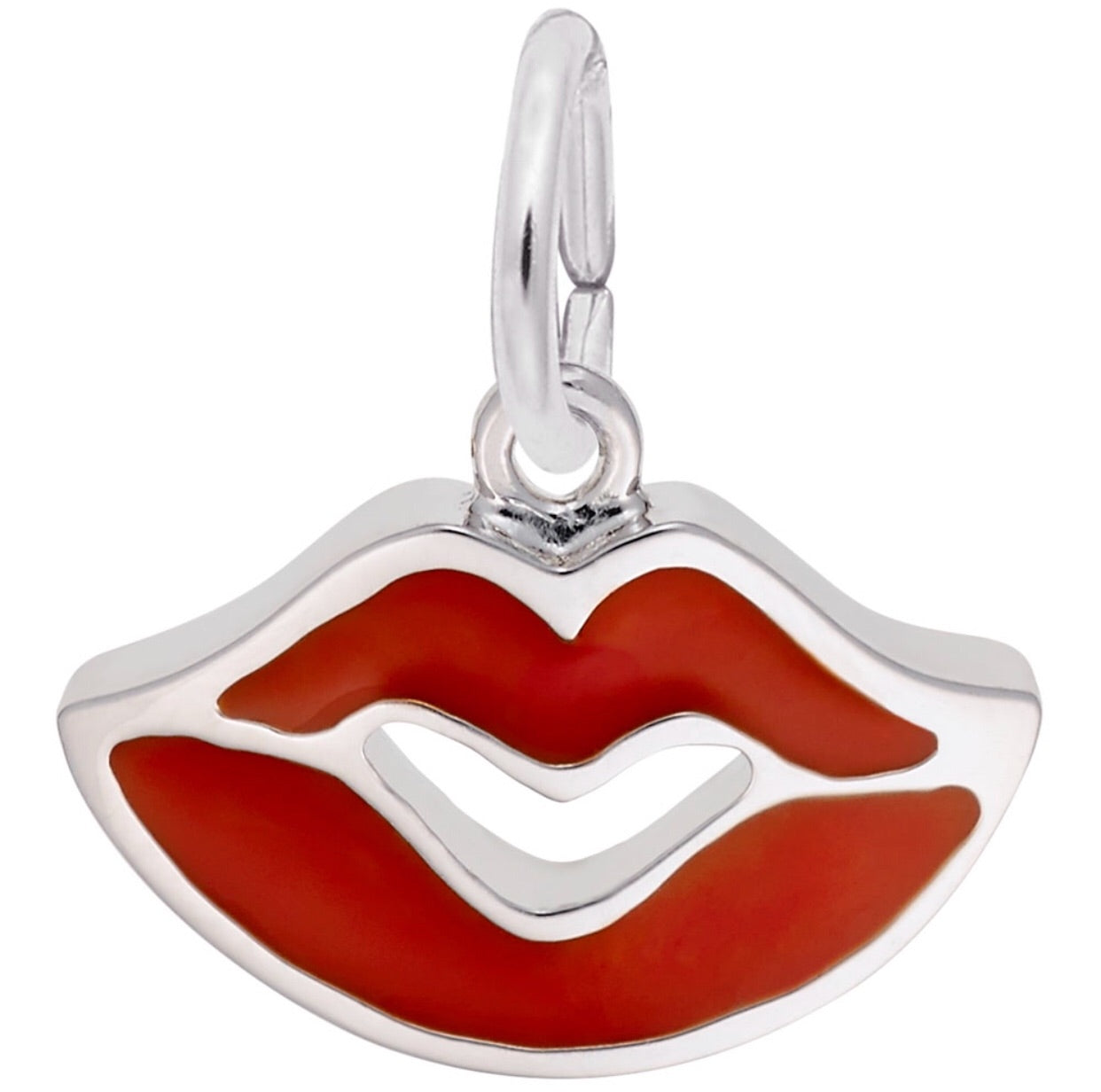Red Lips Charm