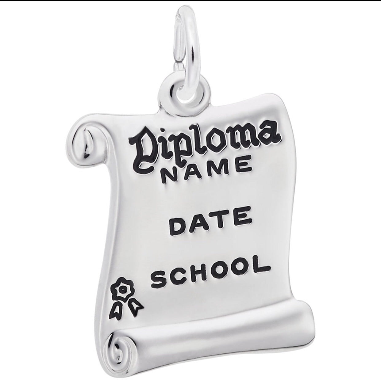 School Diploma Charm