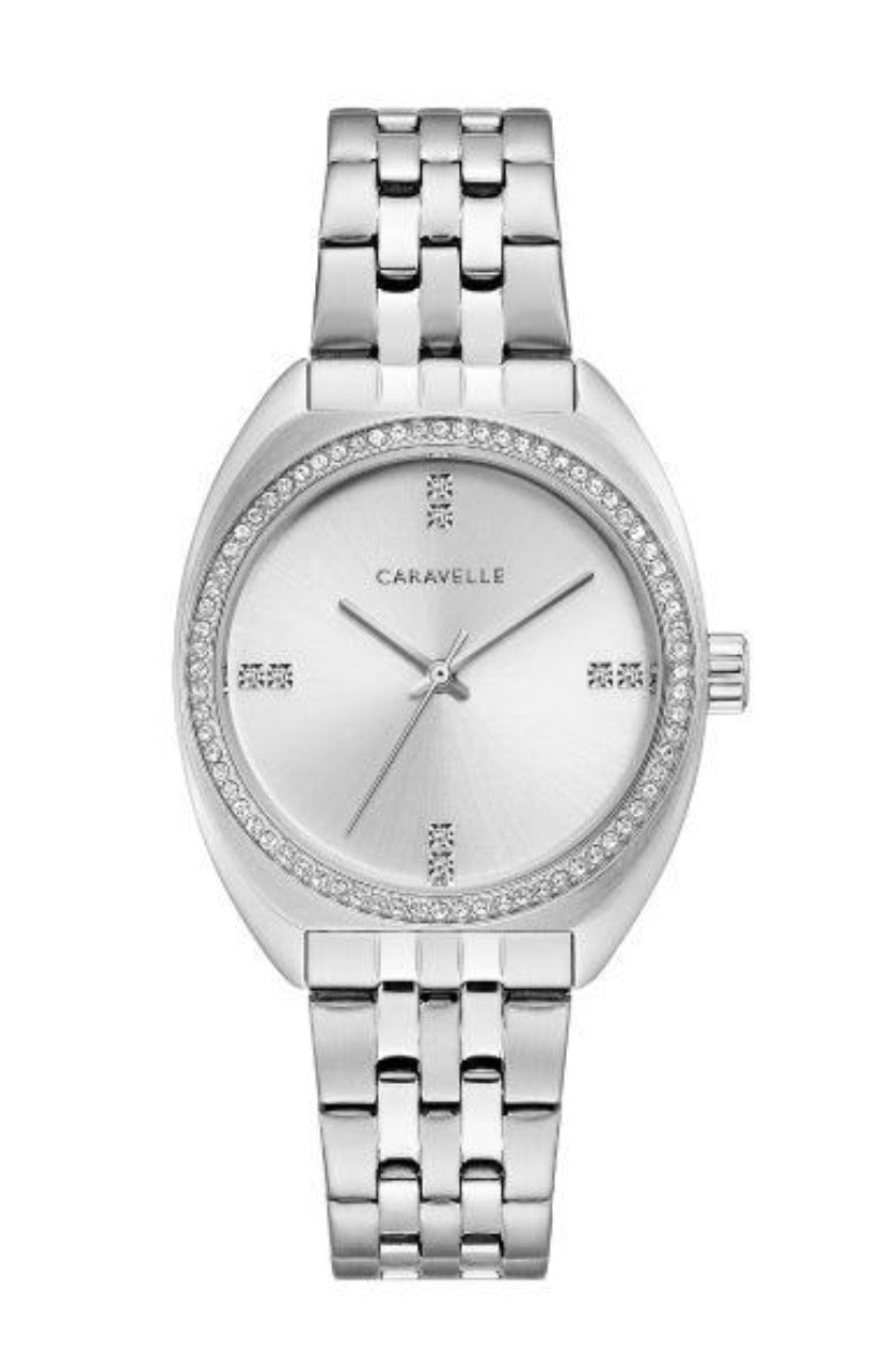 Women’s All White Caravelle Watch