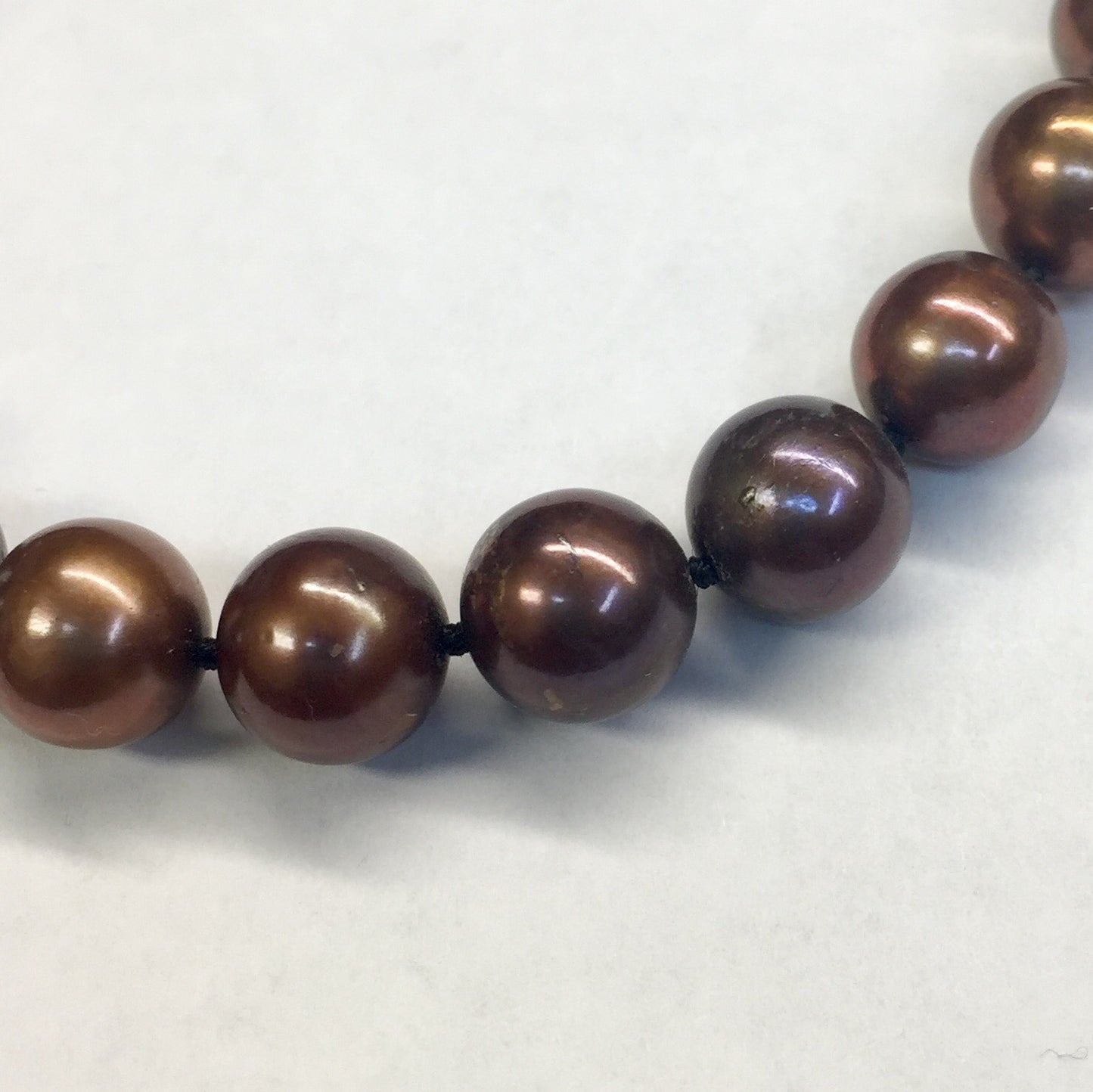Brown Dyed Pearl Strand