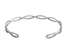 Load image into Gallery viewer, Sterling Silver Rope Bracelet