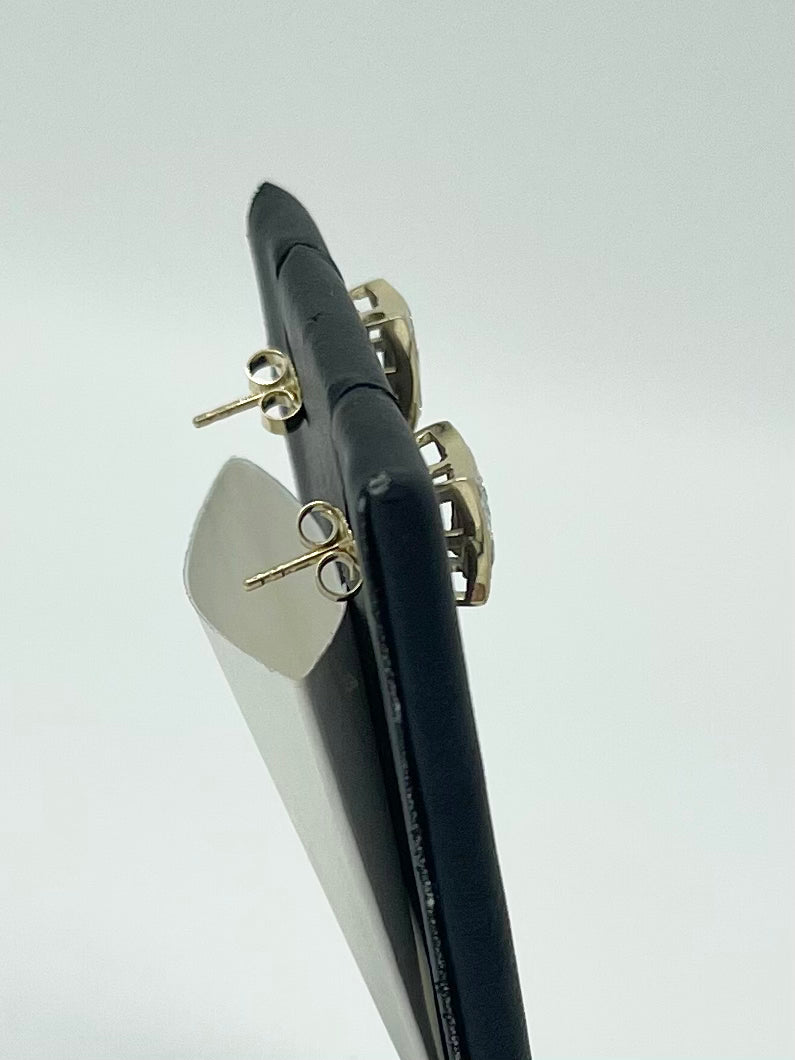 Diamond Pillow Earrings