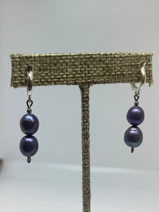 Dyed Pearl Dangles