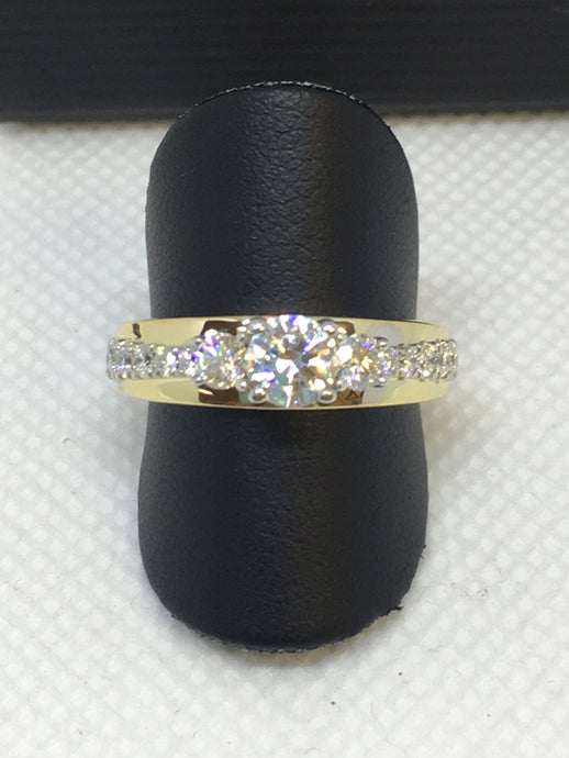 Enthralling Engagement Ring and Set