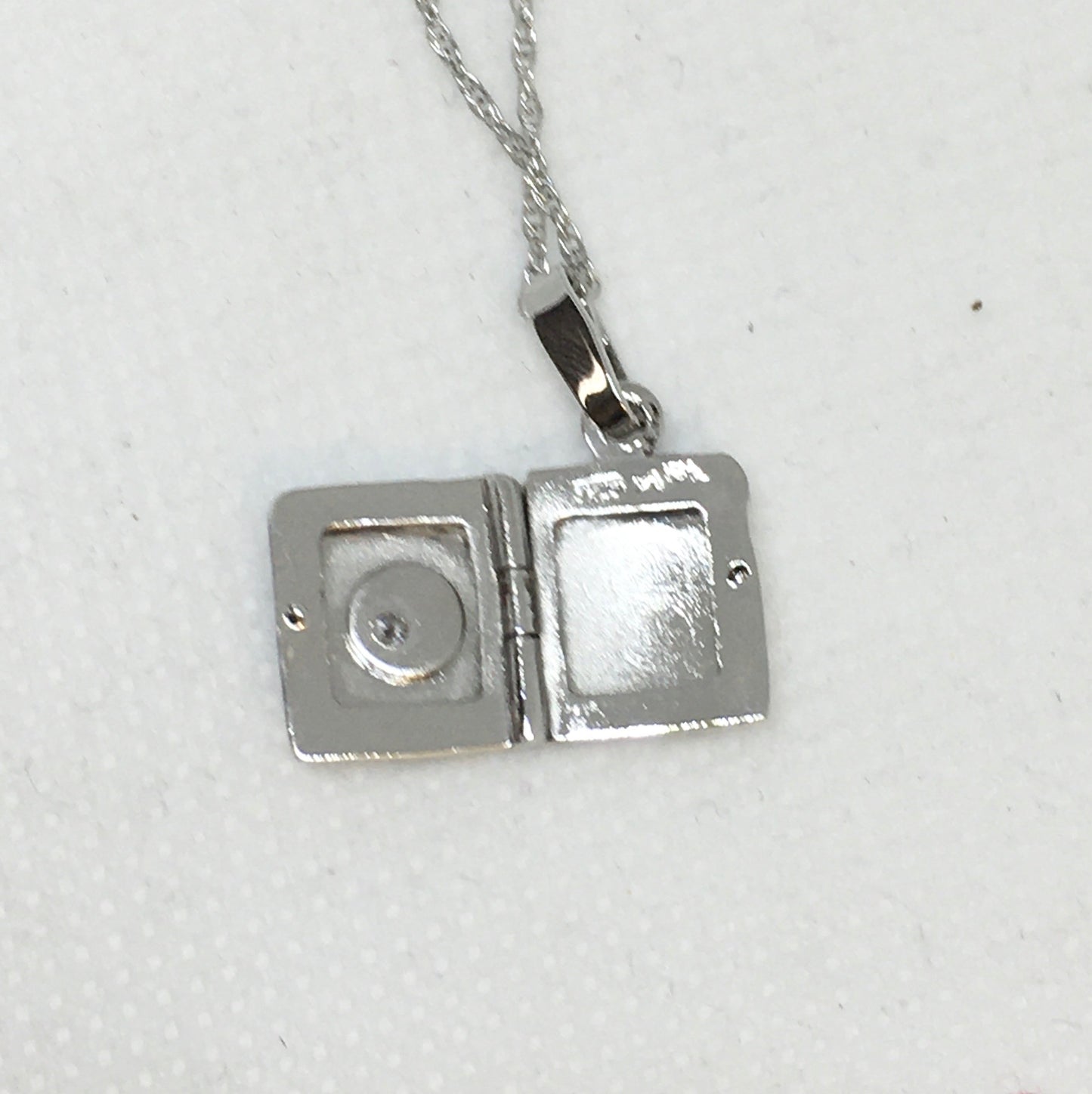 Diamond Square Locket