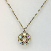Load image into Gallery viewer, Vintage Bauble Rhinestone Necklace