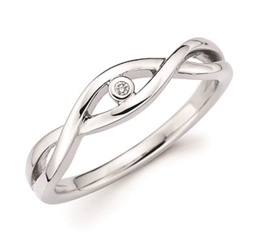 Sterling Silver Infinity Ring