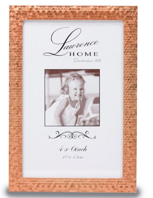 Rose Gold Shimmer Picture Frame