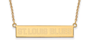 St. Louis Blues Bar Necklace